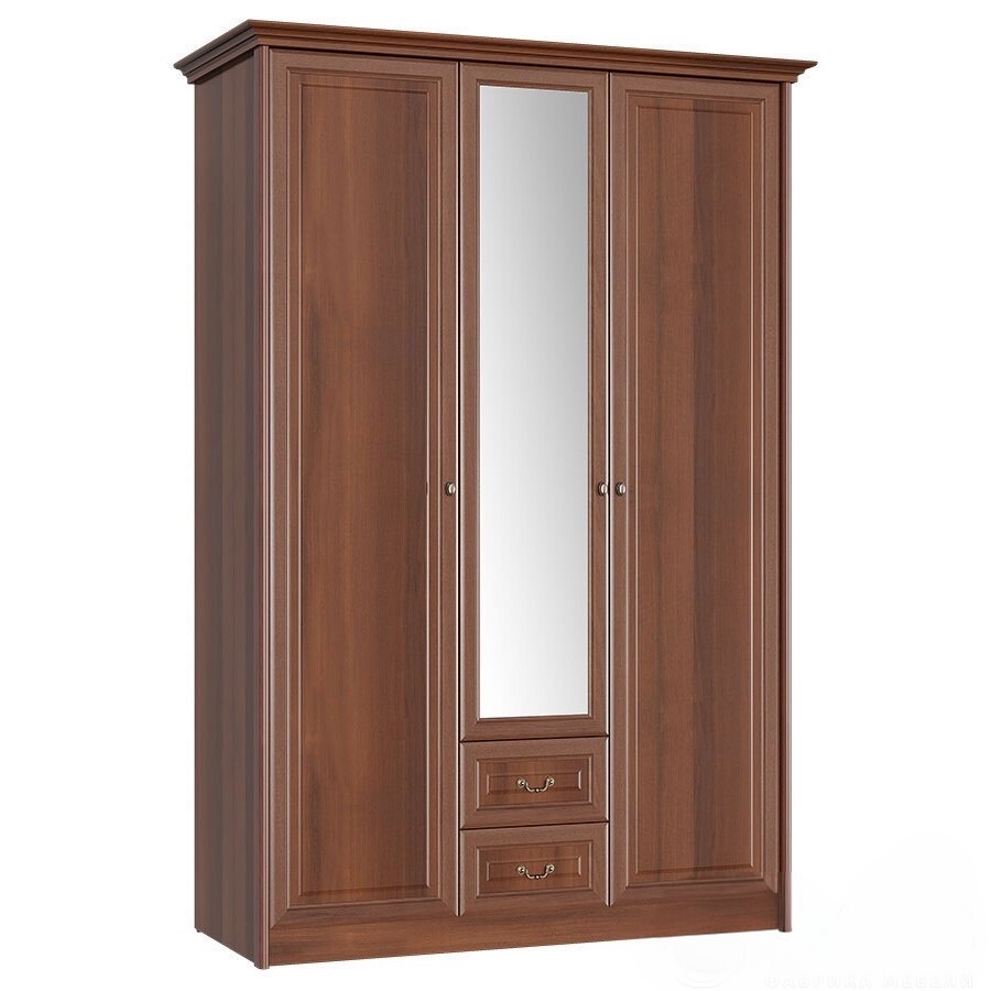 Шкаф 3-х створчатый (дуб сонома) ЯН-05